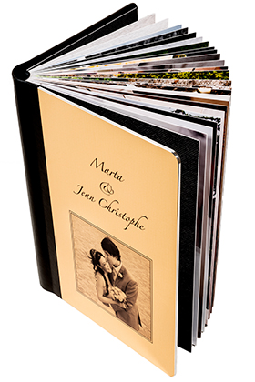 les livres de mariage Graphistudio à couverure métal par 2studio2